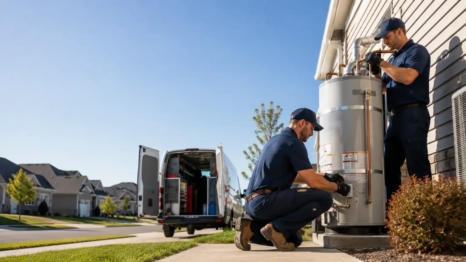 Water Heater Installation in Oxford, ME